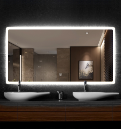Premium LED badeværelse spejl med Antidug og Touchsensor