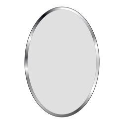 Spejl Ovalt Facetslebet - flere størrelser