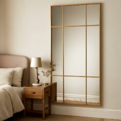 New York Spejl Guld ramme 220x110 Partivare