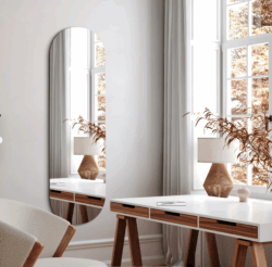 Organisk spejl - Ellipse 140x40