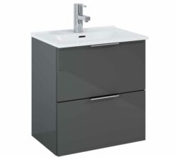 Ronja Badmøbel, 50x37 - Antracit Blank