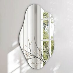 Organisk spejl 45x80 cm
