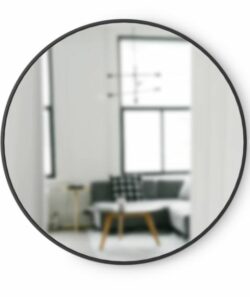 Nav Vægsspejl - Sort