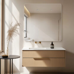 Koniseur klassisk spejl - Flere størrelser