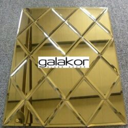 Selvklæbende Glamour Guld  Spejl - Flere Størrelser