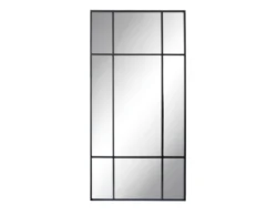 New York Spejl Sort ramme 180x90 Partivare