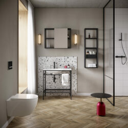 HOUCO ZEN PRO væghængt toilet inkl. Toiletsæde