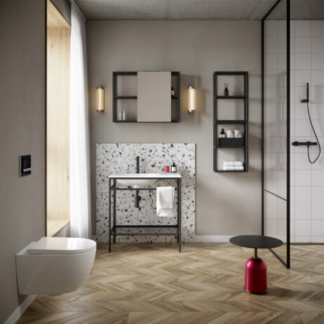 HOUCO ZEN PRO væghængt toilet inkl. Toiletsæde