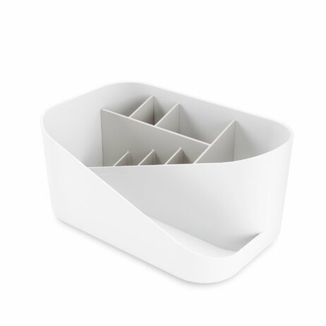 Glam Kosmetik Kasse - Hvid/Grå
