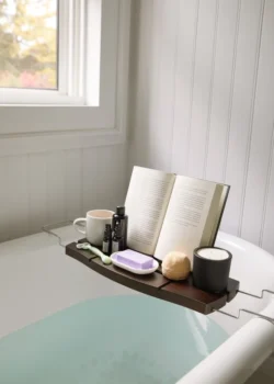 AQUALA badekar bræt Valnød