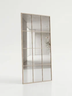 Koniseur New york Spejl 12 Felter Sand 80x180 - hærdet glas