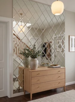 Koniseur Facetslebet DIY Spejl Fliser - Flere modeller