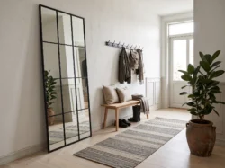 Koniseur New york Spejl 12 Felter Sort 80x200 - hærdet glas