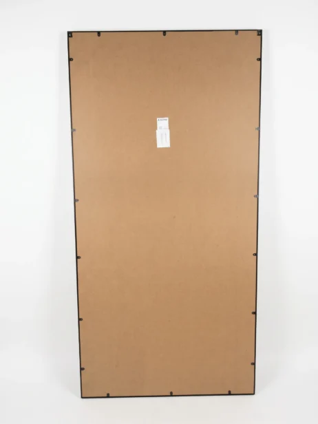 Koniseur New york spejl Sand farvet ramme 100x200 - hærdet glas